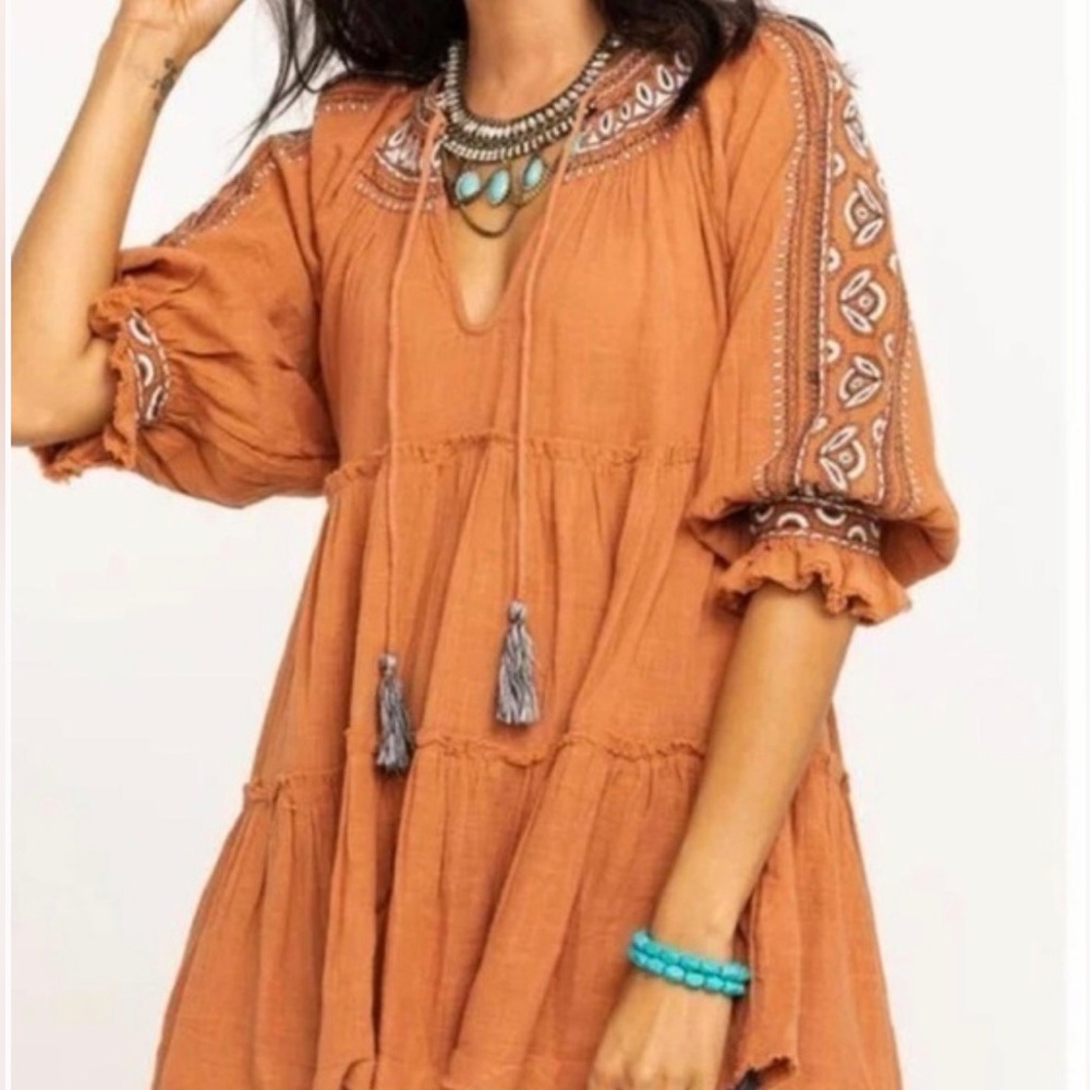 NWT Free People Terracotta Tunic size Small